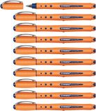STABILO - Rollerball - woker+ fine - 10 pièces - Bleu