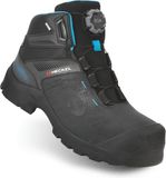 Heckel MACCROSSROAD 3.0 S3 HIGH BOA 6736343 Hoge veiligheidsschoenen S3 Schoenmaat (EU): 43 Zwart, Geel 1 paar