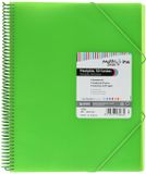 Grafoplas Organiser Map Maxiplás Groen A4 Spiraal