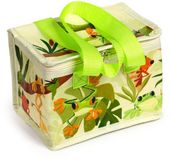 Merkloos Koeltas Lunchtas - Tropische Kikkers - RPET Duurzaam - 21x13x15,5cm