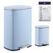 happimess HPM1006H Connor Rechthoekige 13 gallon prullenbak met softclose deksel en gratis mini-prullenbak, vingerafdrukbestendig, modern, minimalistisch voor thuis, keuken, kantoor, badkamer,