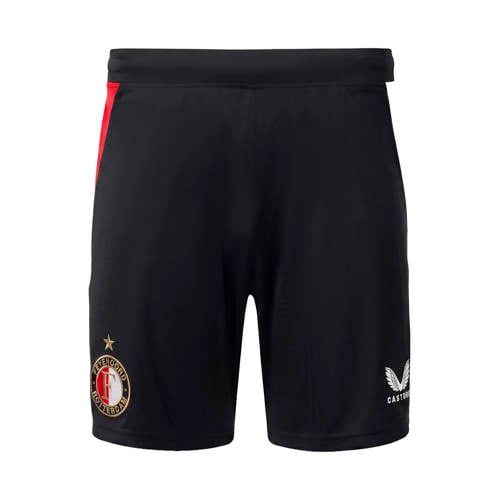 Castore Feyenoord senior voetbalshort thuis - zwart