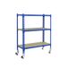 Simon Rack Metalen stelling met wielen 975x1000x300 mm - Maderclick
