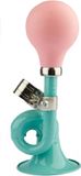 PexKids Fietstoeter krul - Groen met roze bol