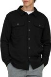 Only & Sons Heren Overhemd ONSNEWKODYL OVERSHIRT regular fit Zwart M Volwassenen