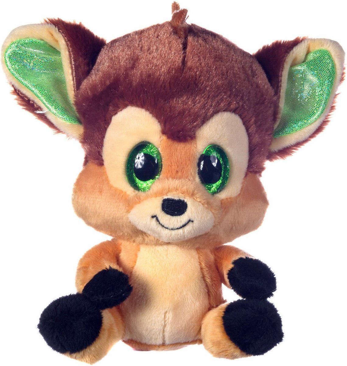 Disney Glitzies Bambi - Knuffel met kraalogen - 15 cm