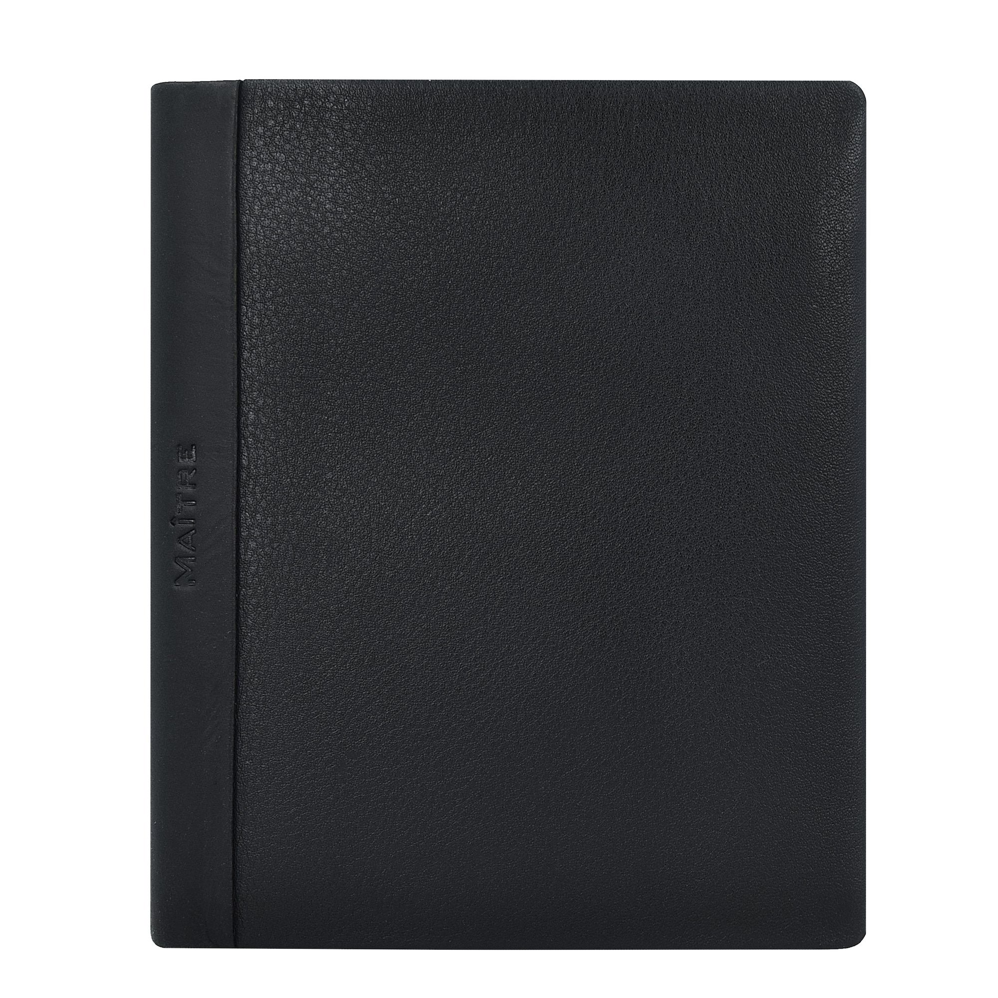 Maitre Maître Leren Portemonnee Bundenbach Hamlet Billfold V10 Black Zwart