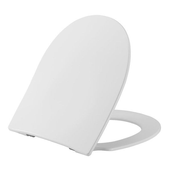 Pressalit 300 toiletzitting softclose en quickrelease wit 1132000DM1999