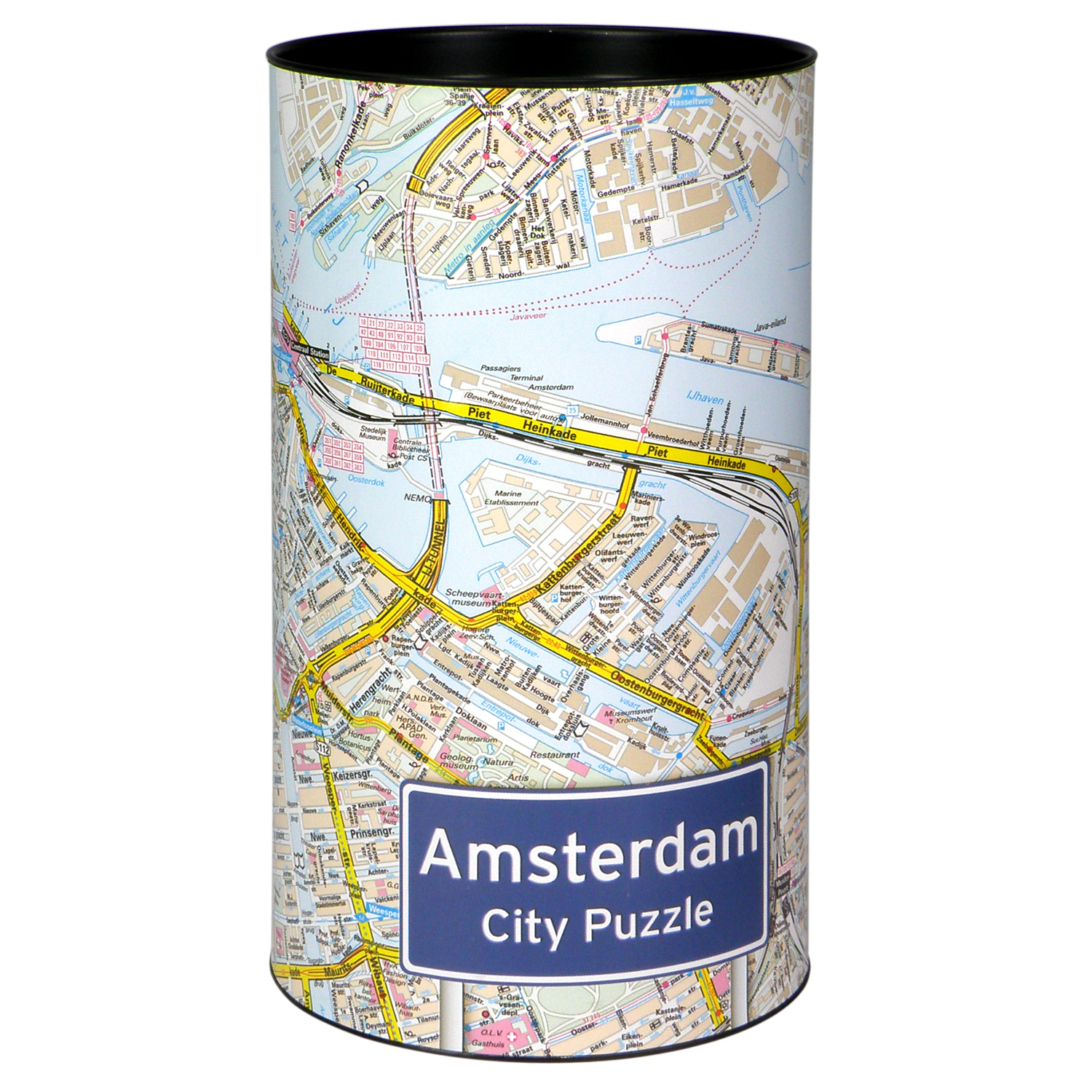 Maps International Extragoods Amsterdam city puzzle