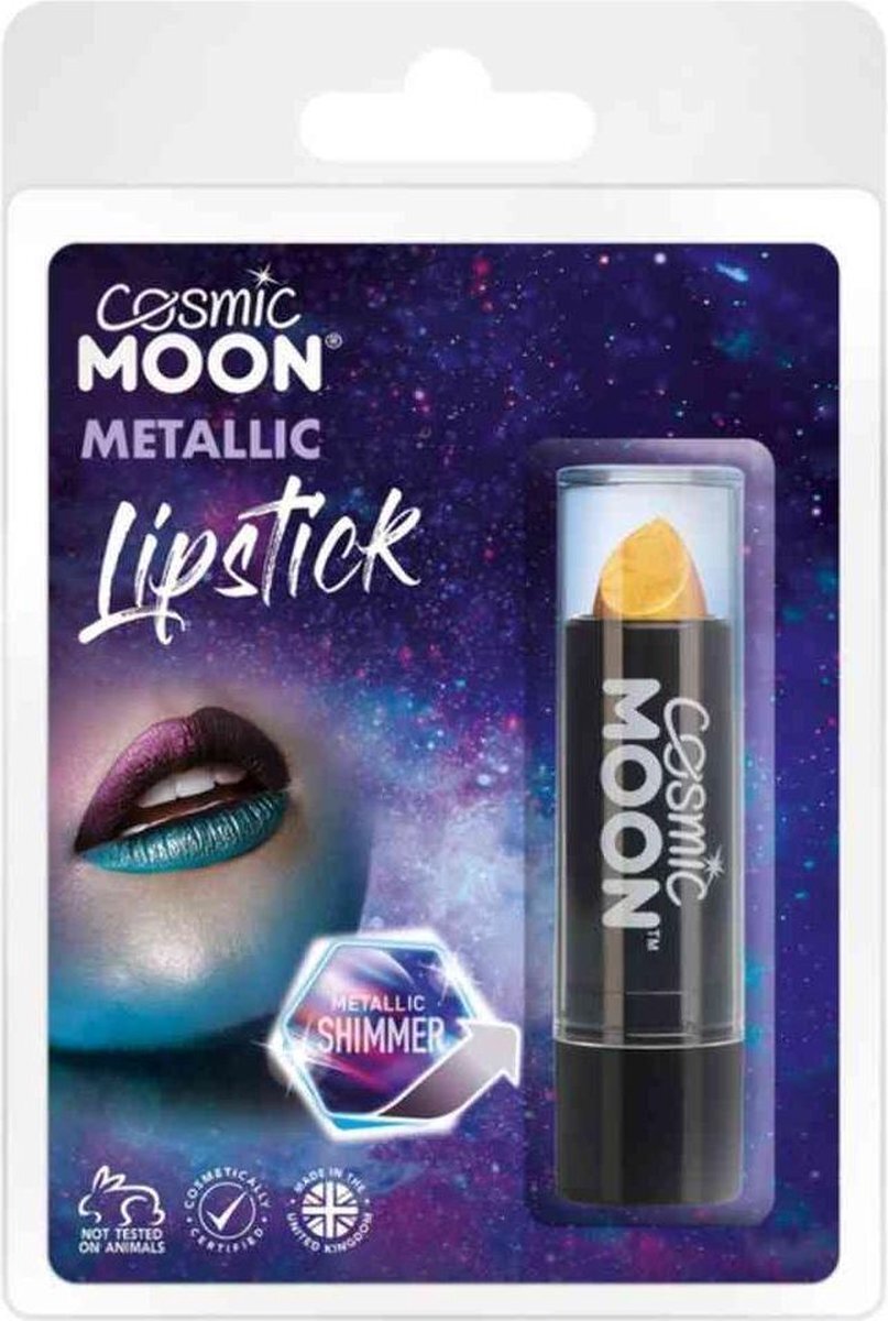 Moon-Creations Moon Creations Lippenstift Cosmic Moon Metallic Goudkleurig