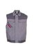 Planam vest "Highline" maat L, zink/leisteen/rood, 2361052