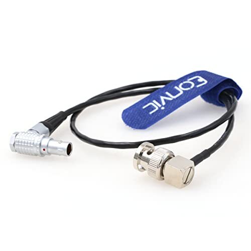 EONVIC Timecode Sync Kabel BNC Rechthoek naar EXT 9 Pin voor ROOD Komodo 6K Camera