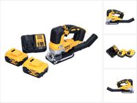 DeWalt DCS 334 P2 accu pendelzaag 18 V borstelloos + 2x accu 5,0 Ah + oplader