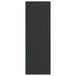 vidaXL Deurmat Antraciet en Zwart 120 x 350 cm 100% Polyamide