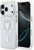Guess - IML Gradient Triangle Logo MagSafe iPhone 17 Pro Coque arrière - Transparent