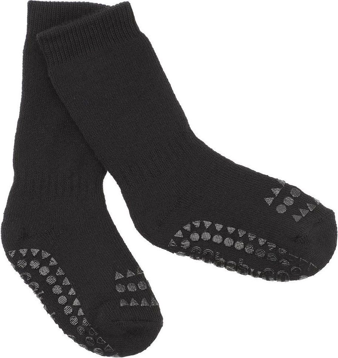 Go Baby Go sokjes antislip junior zwart - 5712736001101