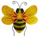 Omgoods - Décoration murale en métal pour abeilles pour intérieur et extérieur