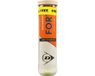 Dunlop Fort Max TP 3+1 Tennisballen Geel