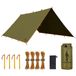 FREE SOLDIER Tarp Waterdicht tentzeil, 4 x 4 m