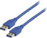 S-Impuls USB naar USB kabel - USB3.0 - tot 0,9A / blauw - 0,50 meter