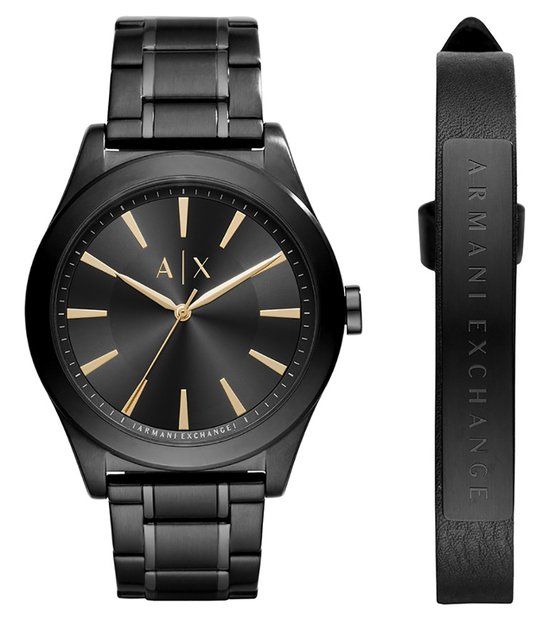 Armani Exchange Nico AX7102 Herenhorloge Zwart 44 mm