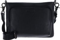 Mandarina Duck Mellow Leather Schoudertas 23 cm zwart