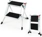 Costway Opvouwbare trede met 2 treden