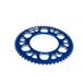Stage6 Couronne 53 dents - 420 Stage6 alu CNC Bleu Aprilia SX 50