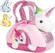 BRUBAKER Licorne en peluche arc-en-ciel 21 cm - Blanc