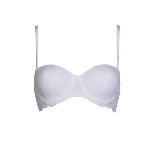 After Eden Nature Friendly Strapless Beugel BH - Wit - Dames