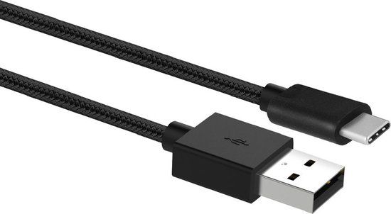 ACT USB-C naar USB-A Kabel - 1m - Zwart - AC3094