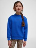 Hummel hmlJR FAST TECH FLEECE CREW Unisex Kinderen Katoen Olympian Blue Maat 134