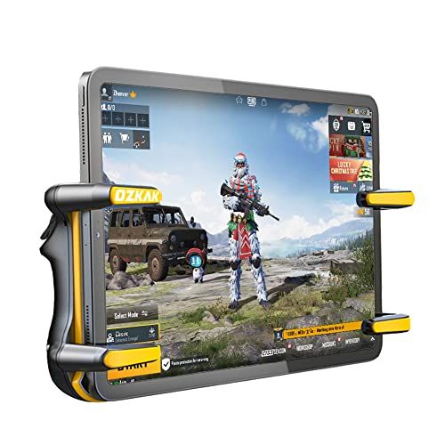 Ozkak PUBG Game Controller Trigger Rapid Fire 6 Vingers Gaming Grip Gamepad Joystick L1R1 L2R2 voor iPad en Tablet Android Samsung Huawei