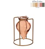 Ideas 4 Seasons Vase Breeze ambre Ø8,5xH11cm