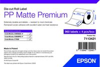 Epson 7113421 printeretiket Wit Zelfklevend printerlabel