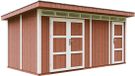 Timbela M905C-REDWOOD RED - Abri de jardin
