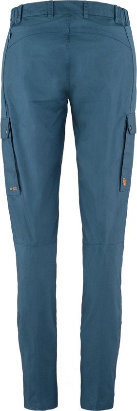 Fjällräven Stina Broek Dames - Indigo blue - EU 36 (Regular) - 2023
