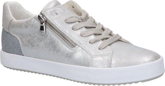 Geox Blomiee Zilveren Sneakers Dames 39