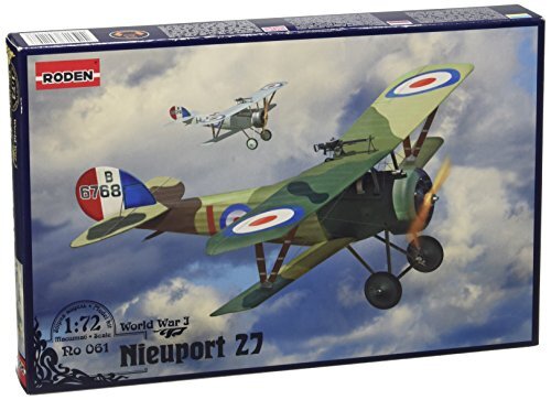 Roden 061 modelbouwpakket Nieuport 27