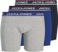 JACK & JONES PLUS - JACSWAY SOLID TRUNKS 3 PACK PLS Heren Onderbroek