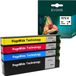 Evoke Set de 4 cartouches d'encre 973X CMJN
