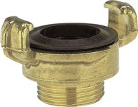 Gardena 7112-20 - Waterslangkoppeling - 21 mm - Geelkoper