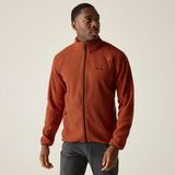 Regatta Hadfield Fleece wandeljas met volledige ritssluiting voor heren, Rood, 5XL