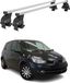 Menabo dachträger voor Renault Scénic III, model vóór facelift, bouwjaar 2009-2013, stalen uitvoering, grijs, 2 stuks