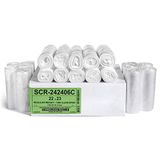 Aluf Plastics 8 Gallon vuilniszakken - (COMMERCIAL 1000 PACK) - Bronvermindering Serie Waarde Hoge dichtheid 6 MICRON meter - Bedoeld voor thuis, kantoor, badkamer, papier, piepschuim