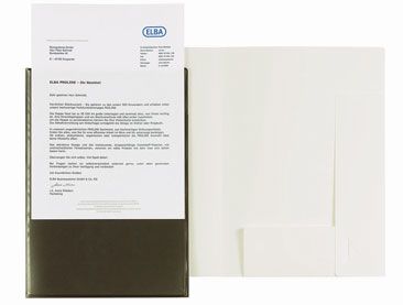 ELBA Image + - Mappen - zwart - kunststof
