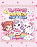 Kawaii Manga – Livro de Colorir