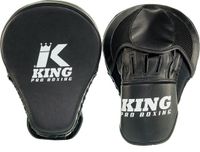 King Pro Boxing Handpads Focus Mitts Revo Zwart Wit