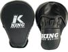 King Pro Boxing Handpads Focus Mitts Revo Zwart Wit
