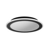 EGLO Macchioni Plafondlamp - LED - Ø 38 cm - Zwart|Wit - Instelbaar wit licht - Dimbaar